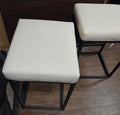 Set of 2 CHAIRUS Modern Backless Counter Height Bar Stools, Brand New
