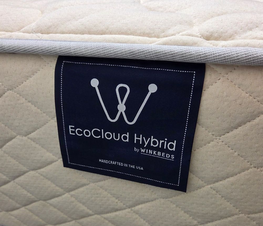 Winkbed EcoCloud Queen mattress, Like New Condition