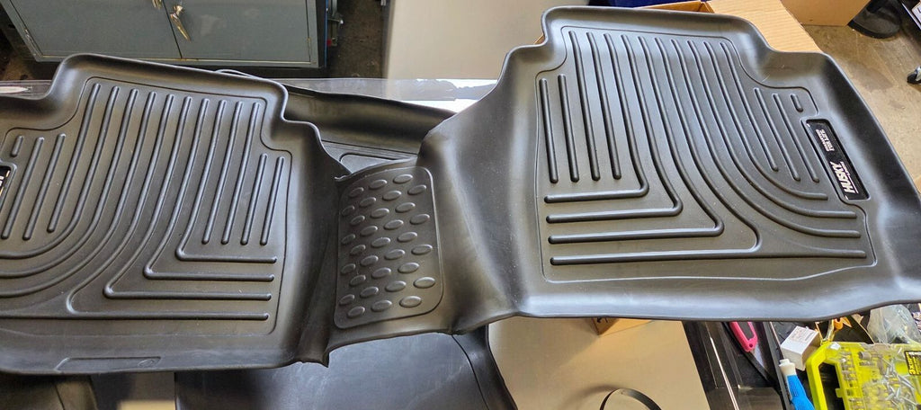 Husky Liners WeatherBeater Custom Front & 2nd Row Floor Liners, Ford Fusion