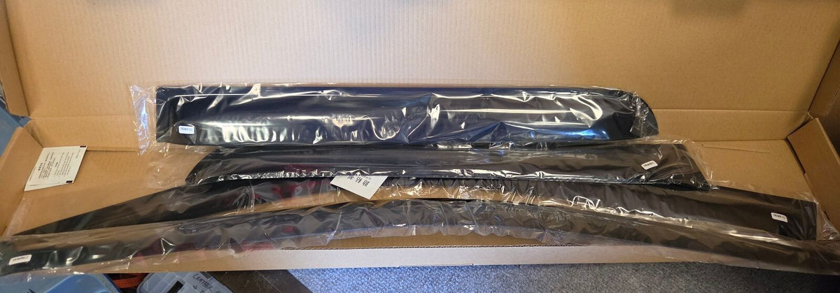 2022-2026 Ford Maverick Window Visor Rain Guards 4pc Set – Dark Smoke - Open Box