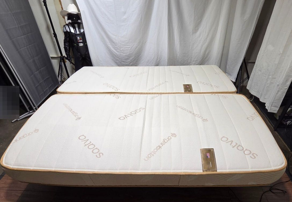 Saatva Zenhaven Split King or 2 x Twin XL mattress, Like New Condition