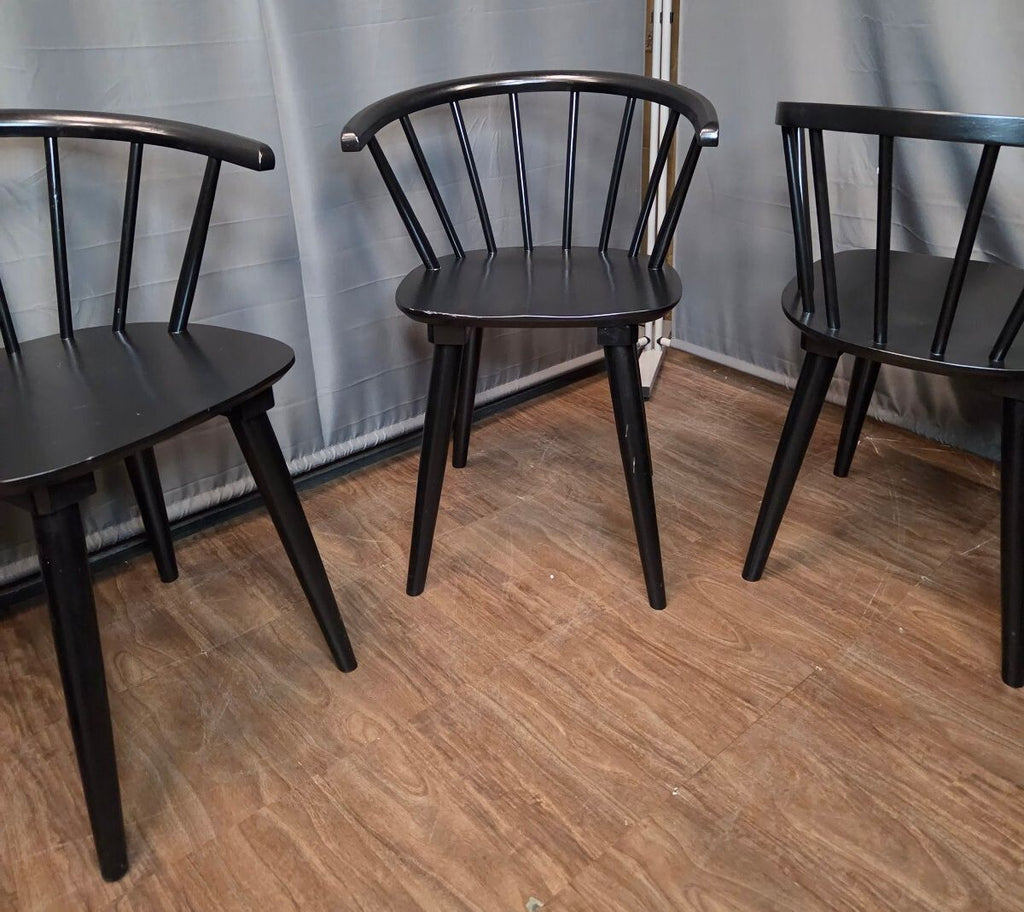 DUHOME Wooden Black Dining Chairs Set of 4, Brand New, Assembled