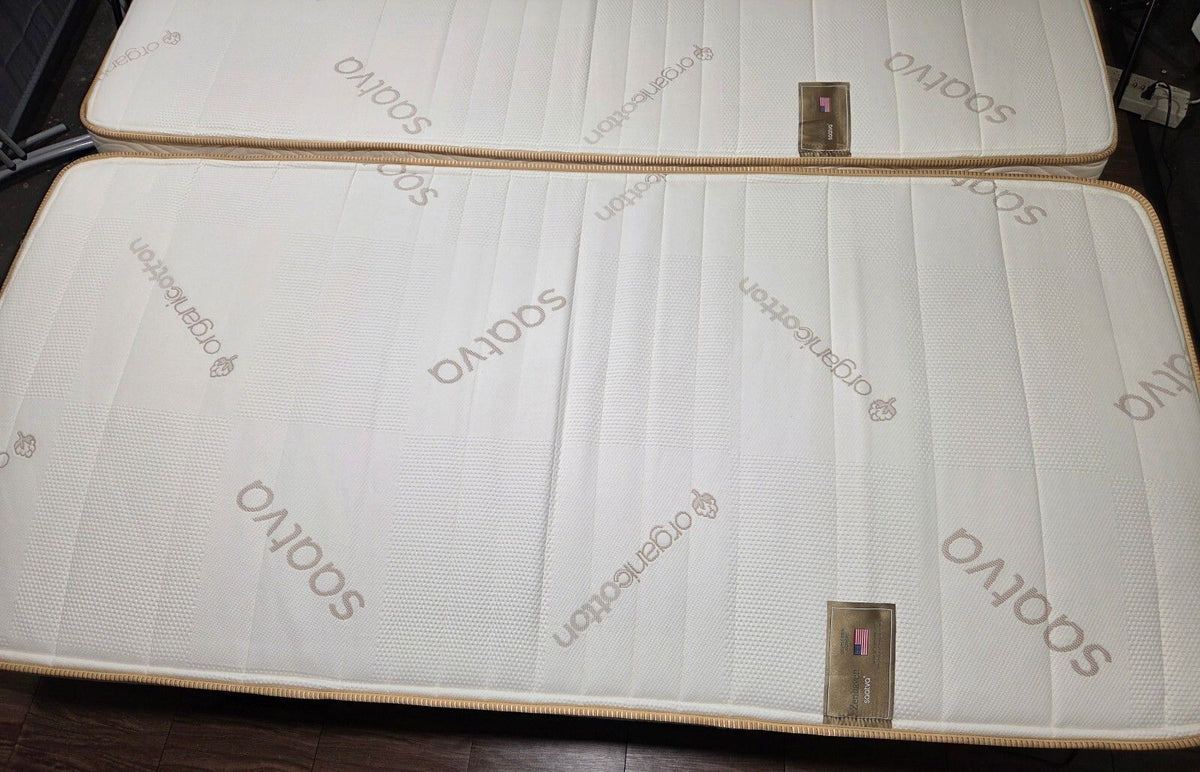 Saatva Zenhaven Split King or 2 x Twin XL mattress, Like New Condition