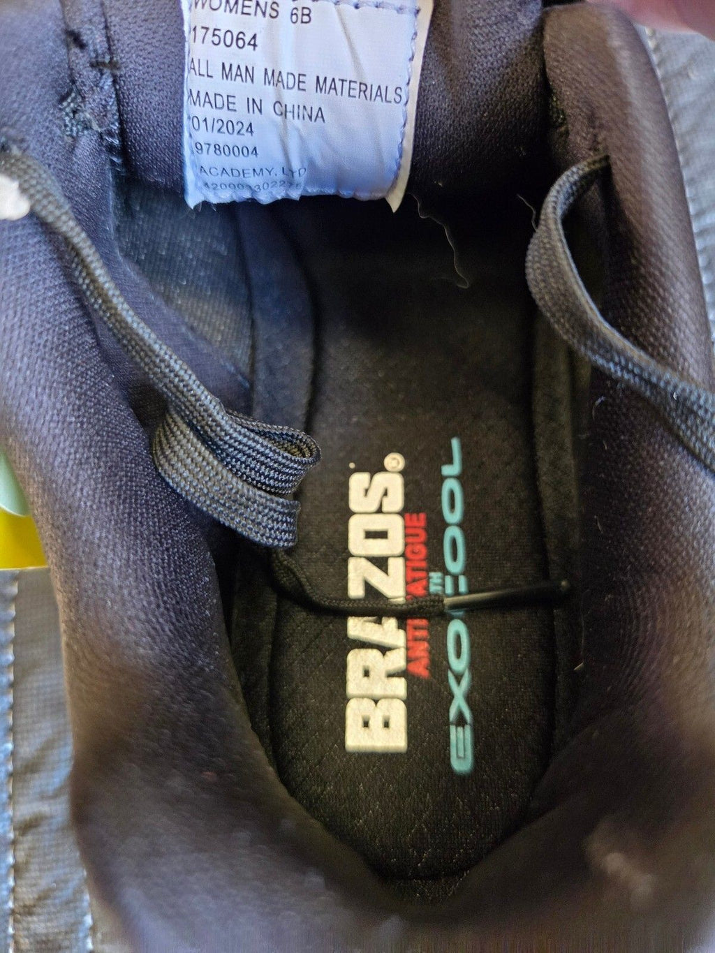 Brazos Women’s Stalwart Non-Slip Anti-Fatigue Work Shoes, 6