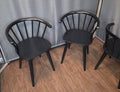 DUHOME Wooden Black Dining Chairs Set of 4, Brand New, Assembled