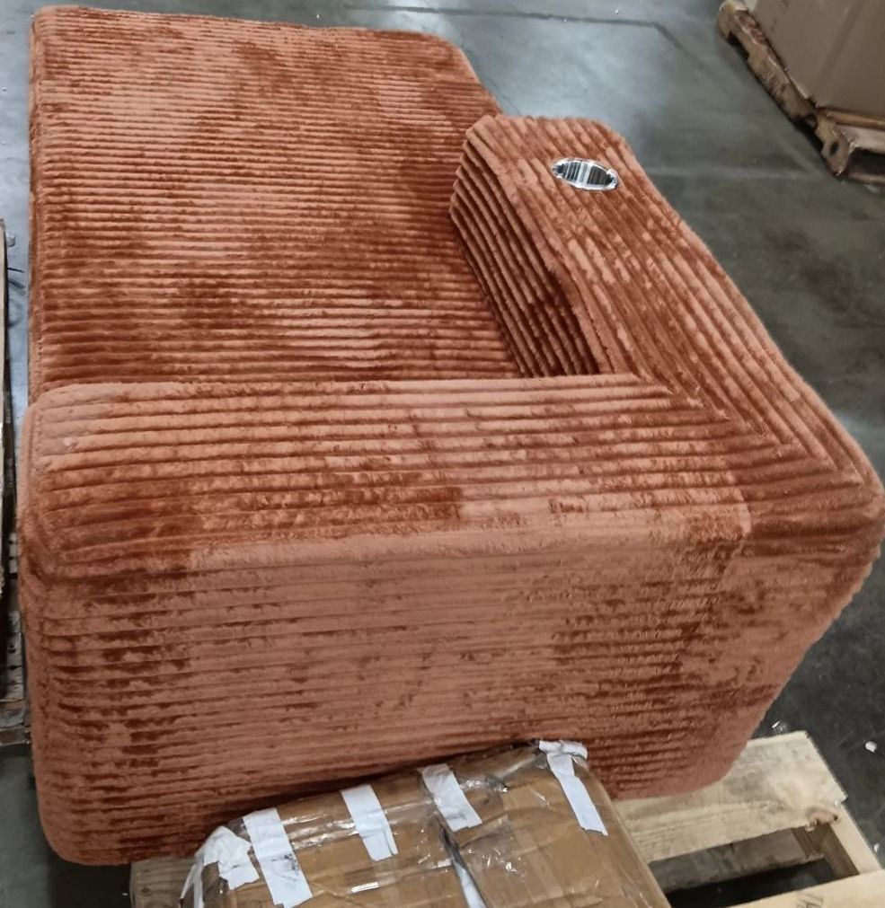 Boneless 69" Wide Modern Open End Compression Sofa With Right Armrest