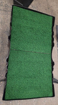 Commercial Padded Turf Flooring Package (54 Tiles / 216 Sq Ft) + (3) Heavy-Duty Wheeled Cases