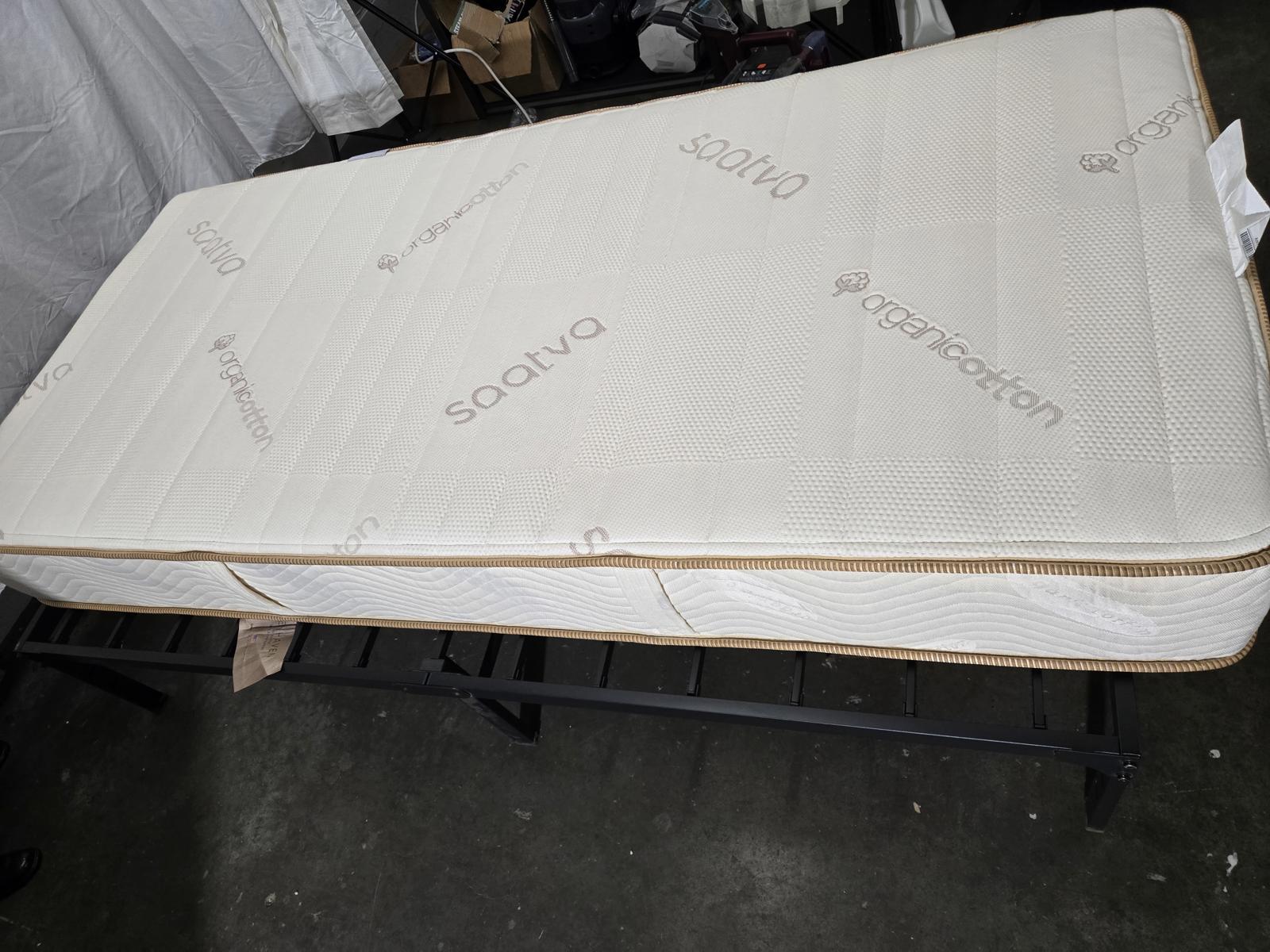 Saatva Zenhaven Twin XL mattress, Like New Condition - PDX Furnish