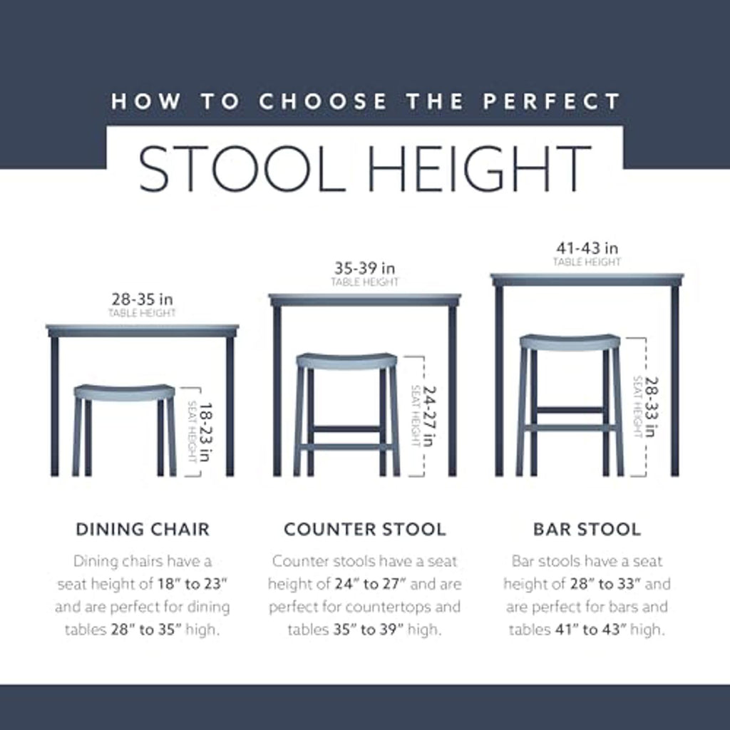 Powell Furniture Dale Saddle Bar Stool Natural Wood, 24hx20x12
