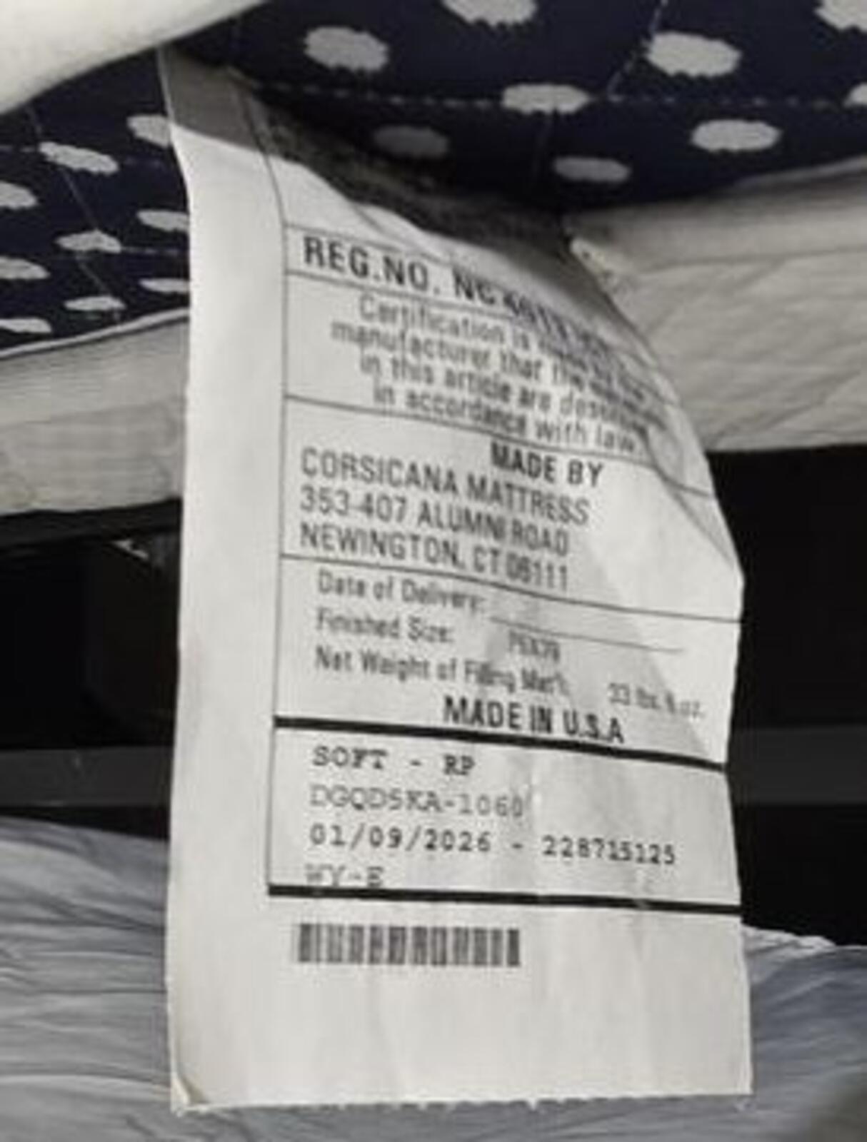 The WinkBed mattress, King, Plush, Like New Condition - PDX Furnish