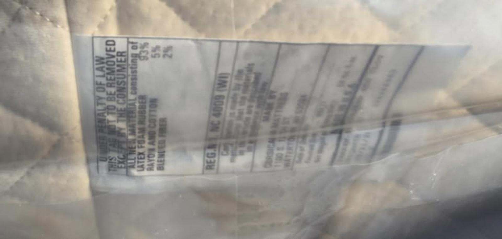 WinkBeds EcoCloud Mattress, Cal King, Like New - PDX Furnish